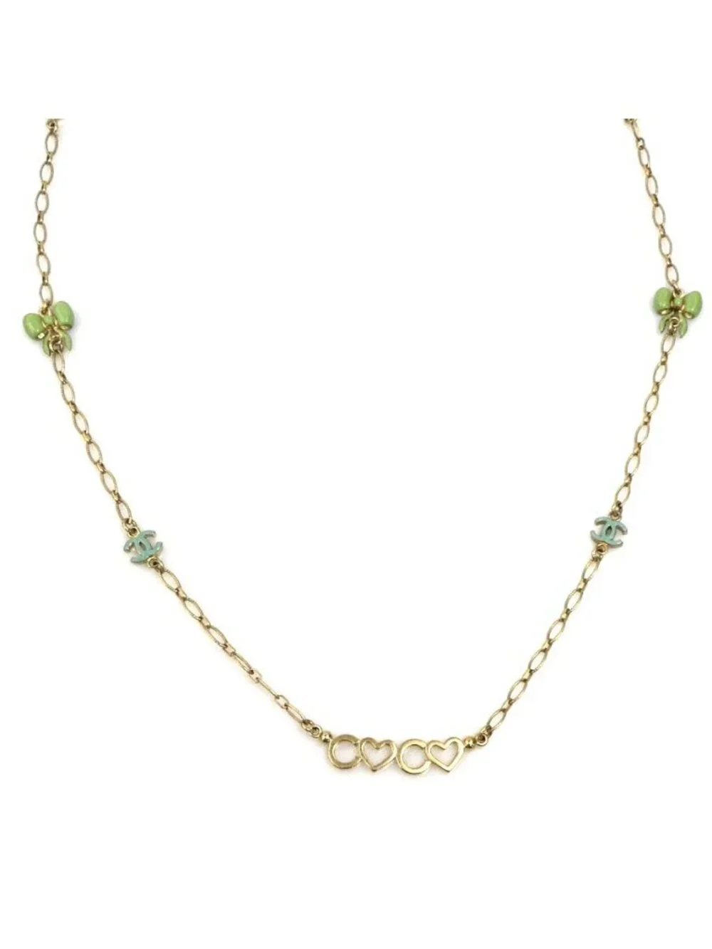 Chanel Necklace CC Logo